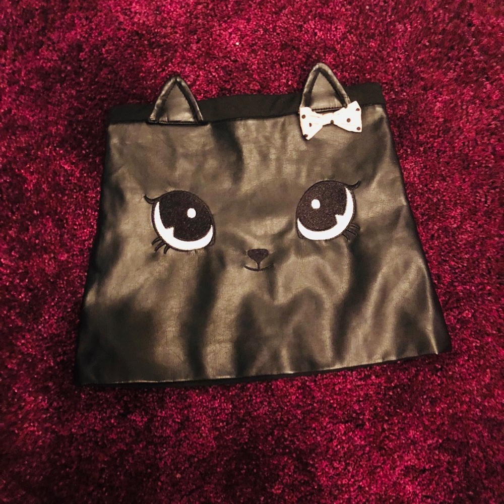 Little girls black skirt